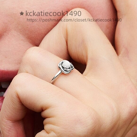 Pandora June Birthstone Eternity Circle Ring - Picture 3 of 5